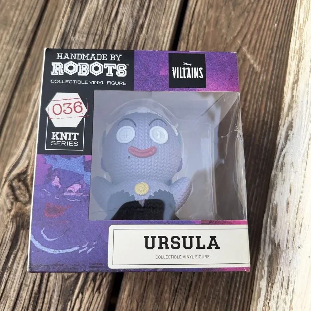 Handmade By Robots Disney Villains Ursula Knit Series #036 Vinyl Figure Purple